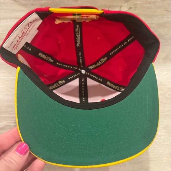 Calgary Flames Mitchell & Ness SNAPBACK CAP NHL Hockey NWOT - Picture 5 of 7